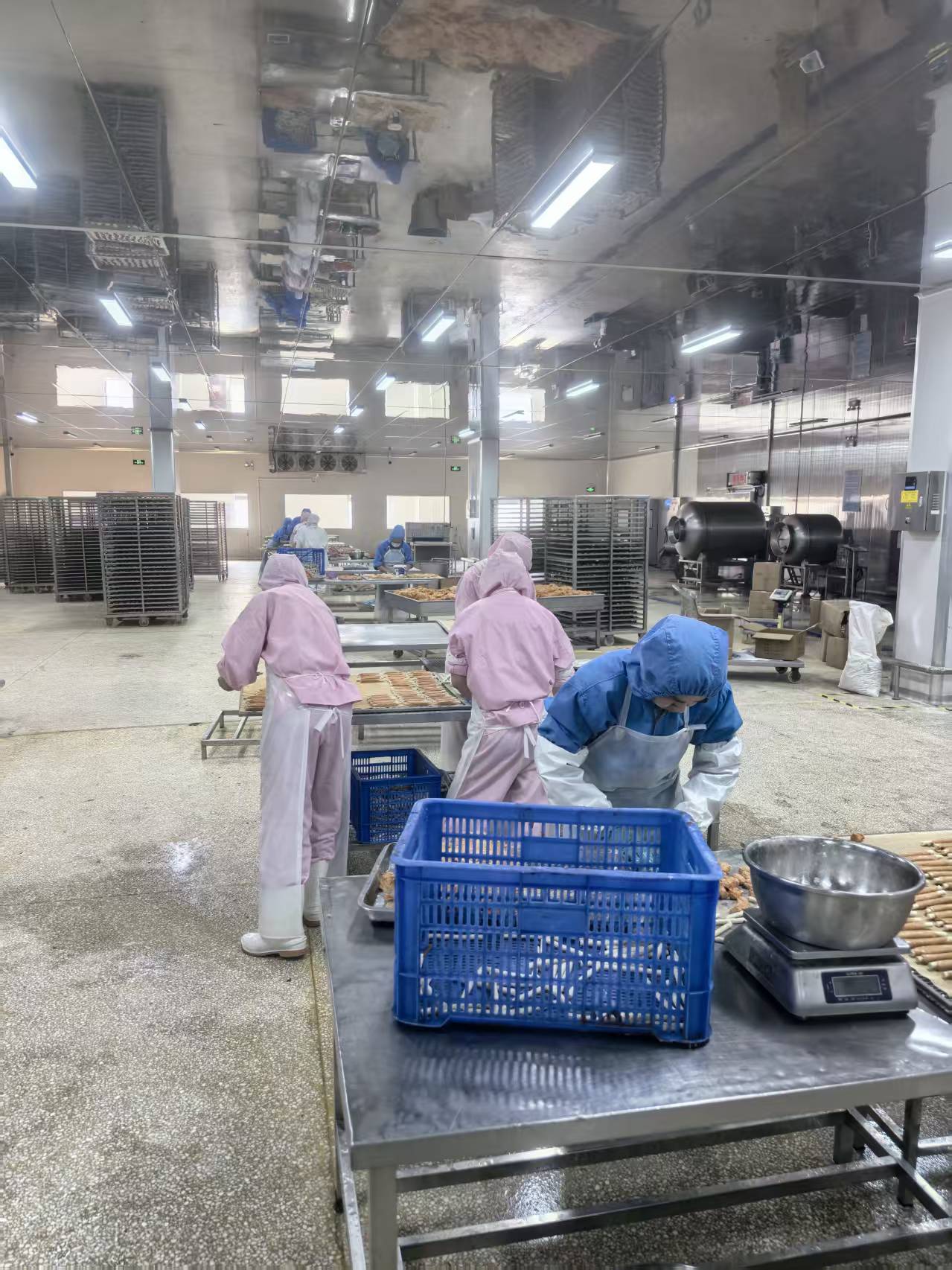 Pet treat production and quality management at the Weifang production base