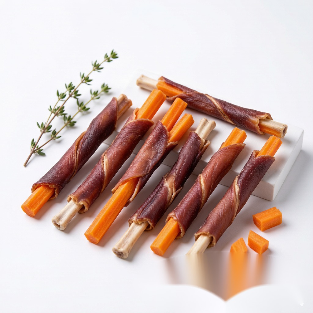 Duck Wrapped Carrot — HEYUAN PET
