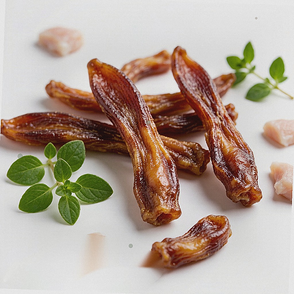 Duck breast jerky