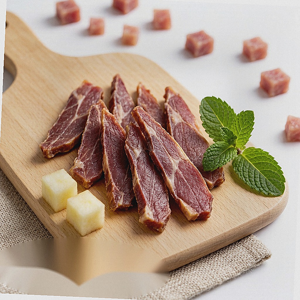 Chicken slices
