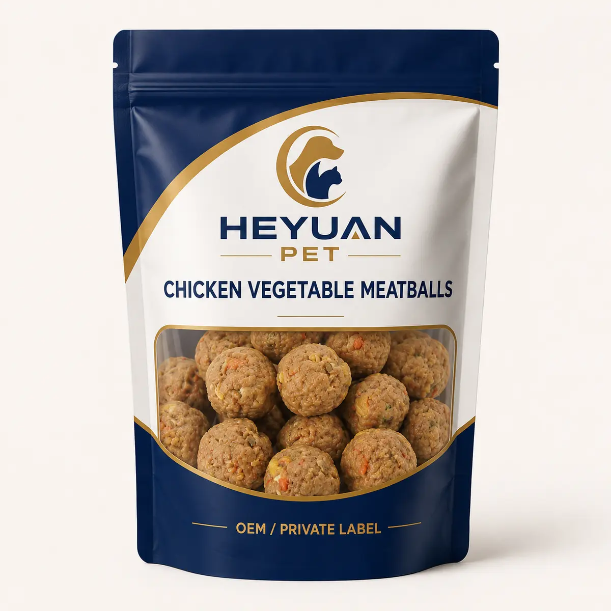 HY-017 Chicken Rawhide Ball — retail packaging display — view 4