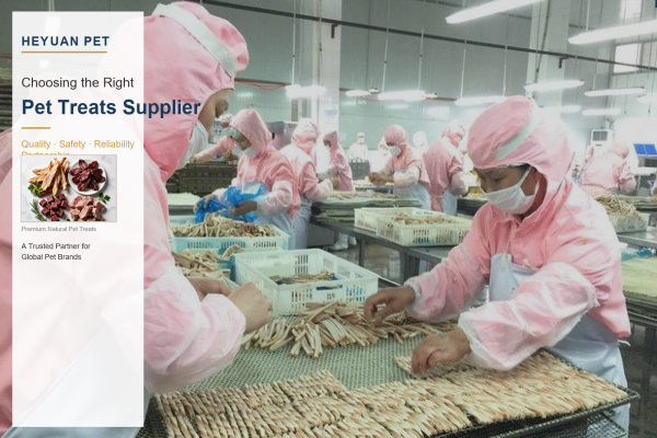 Choosing a reliable pet treats supplier for quality, OEM and private label sourcing