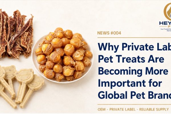 Why private label pet treats are becoming more important for global pet brands — HEYUAN PET NEWS #004