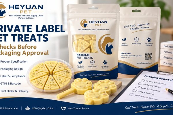 Private-Label Pet Treat Trial Orders: 7 Checks Before Packaging Approval